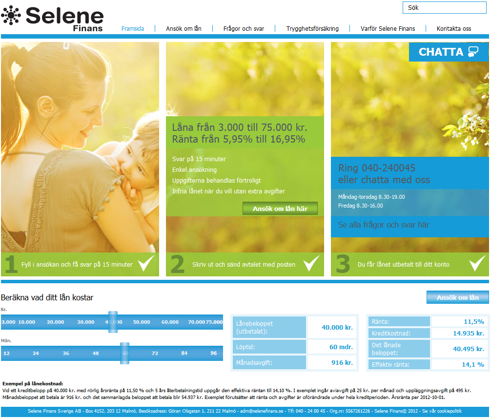 www.selenefinans.se