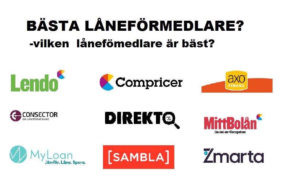 Bästa låneförmedlare - vilken låneförmedlare är bäst?