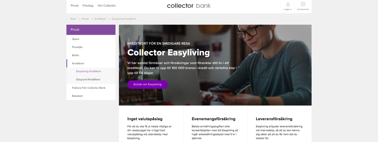 Hur fungerar Collector easyliving uttag?