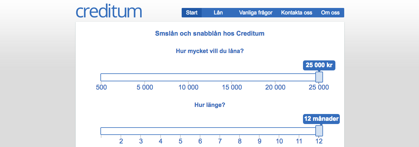 Creditum lån erbjuder lånmöjligheter för flexibla kunder!