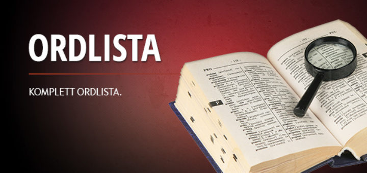 Ordlista lån och krediter