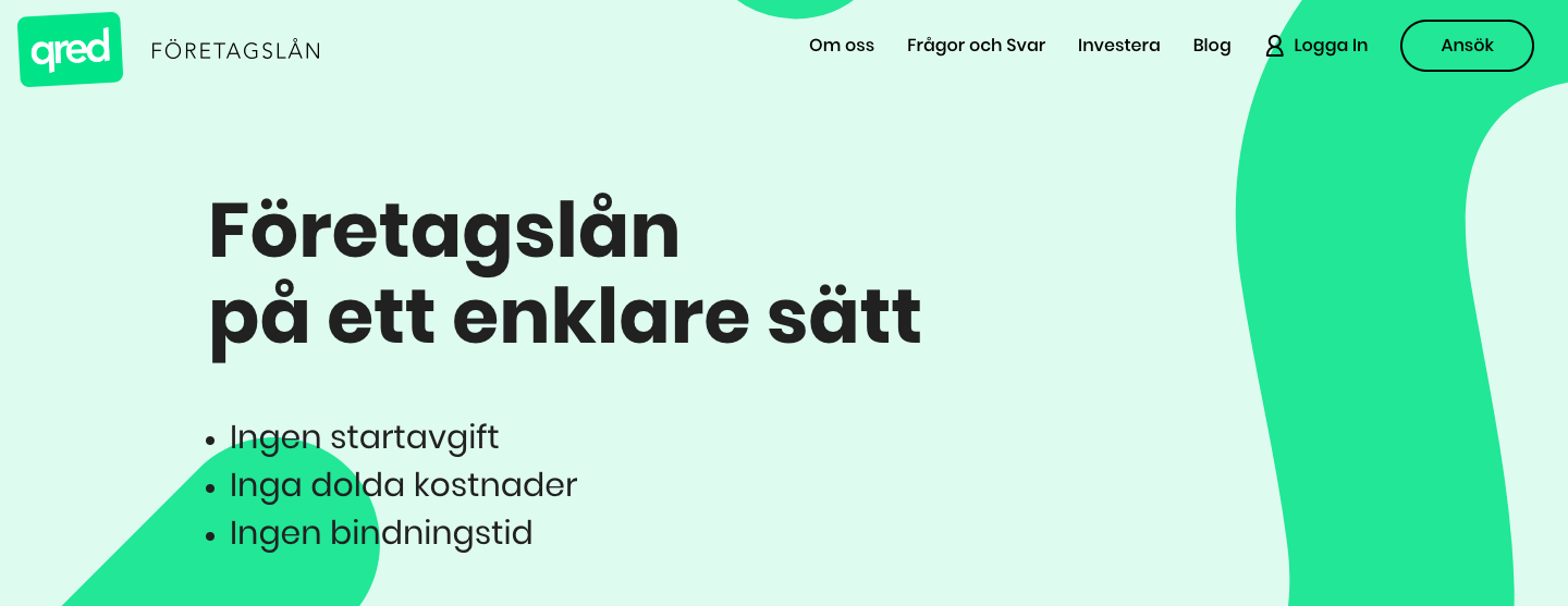 Använder Qred Företagslån UC vid sin kreditupplysning?