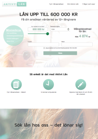 Kan man logga in på Aktivtlån?
