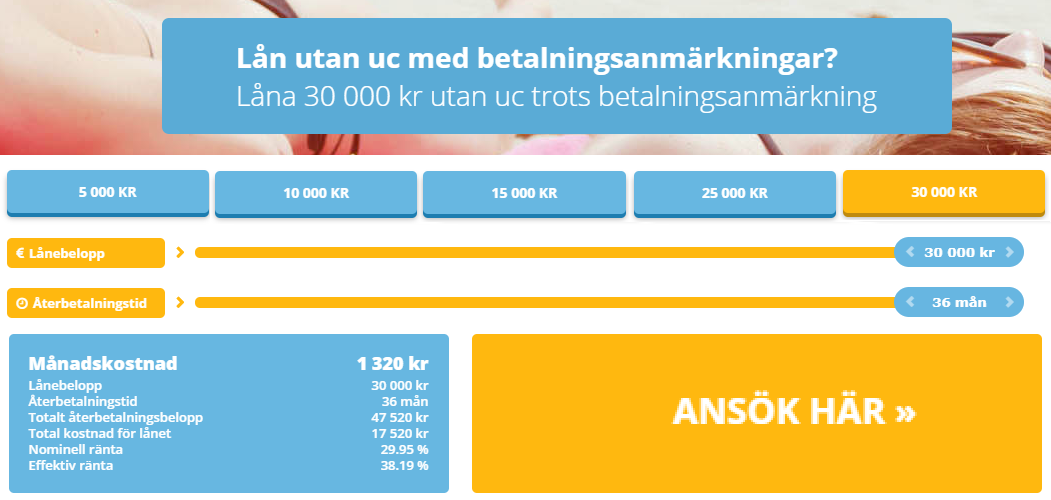 brixo lån utan uc med betalningsanmärkning