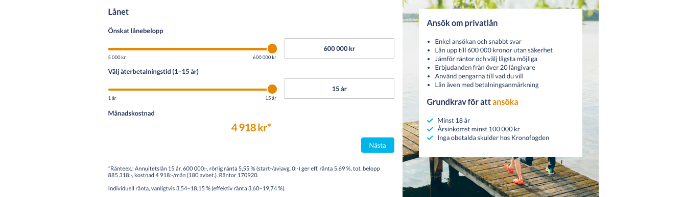 Freedom Finance gör det enkelt att ta det lån som du behöver!