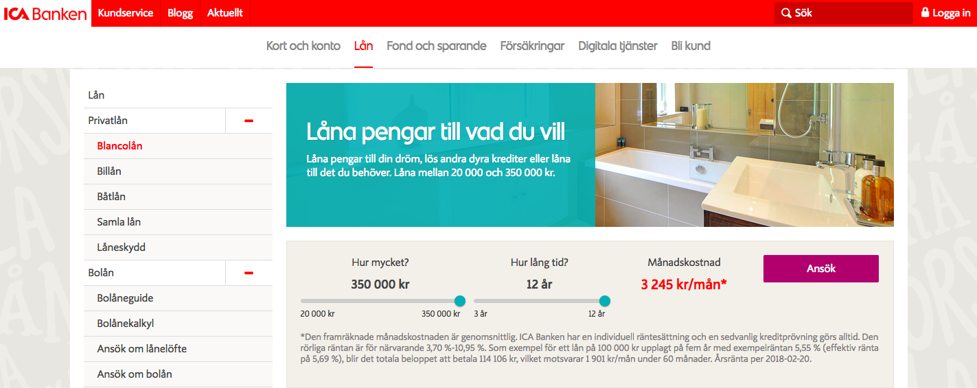 Fungerar ica banken utomlands också?