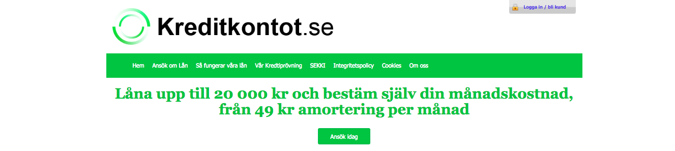 Kreditkontot inkasso som de jobbar med är arvato finance