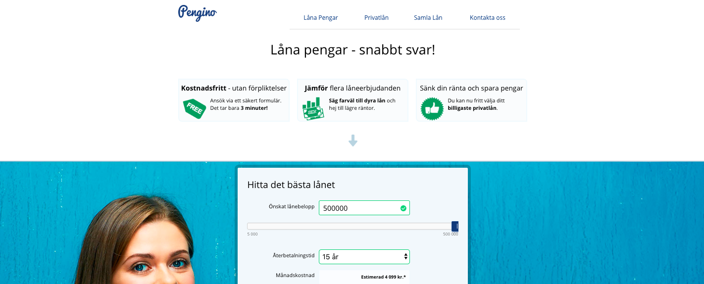 Tar Pengino UC på sina kreditupplysningar?