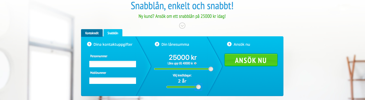 Med kontokredit hos Snabbfinans blir utbetalning av lån ännu lättare!